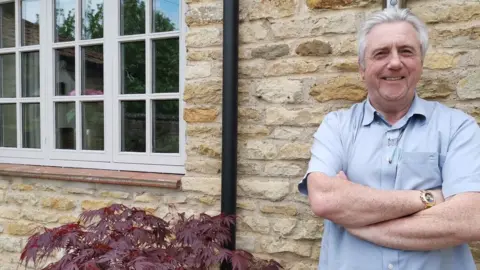 Kevin Mullins at home