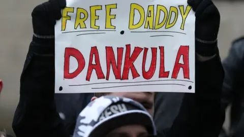 PA Protester outsiode court