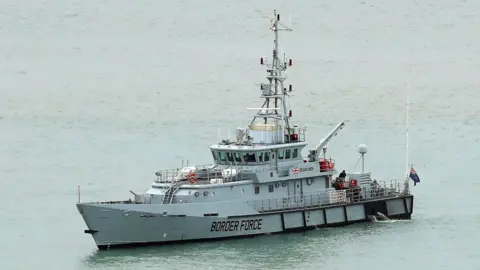 PA Media Border force vessel