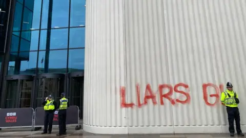 JOEY WHITFIELD BBC building