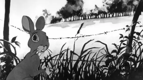 Getty Images Watership down film still