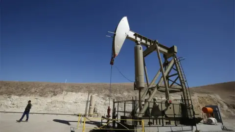 Reuters Oil drill in California