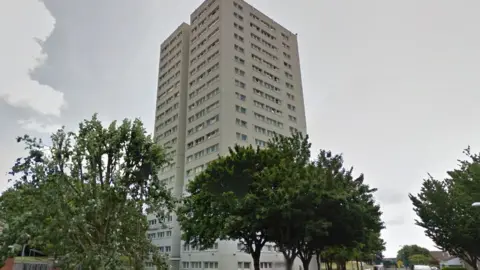 Google Maps Pritchett Tower