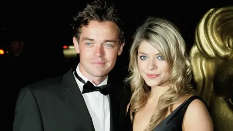 Getty Images Stephen Mulhern and Holly Willoughby