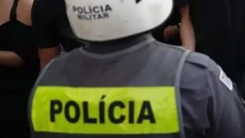 EPA A military police officer in São Paulo, Brazil. File photo