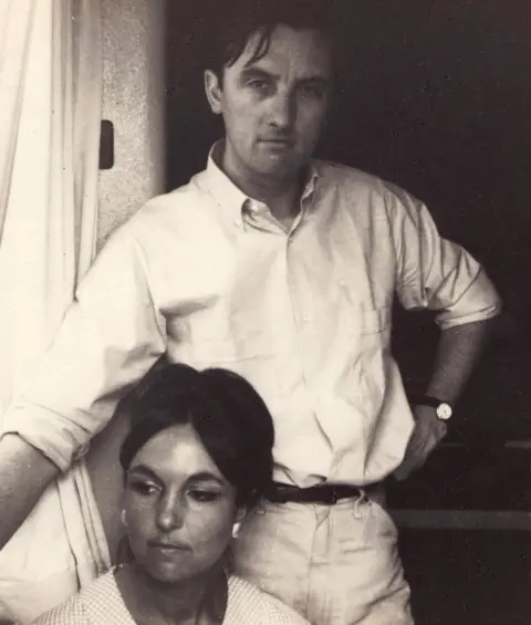 Manuela Morais Paula Rego with her husband Victor Willing, with whom she had a passionate but complicated relationship