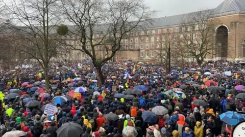 Greta Thunberg rally