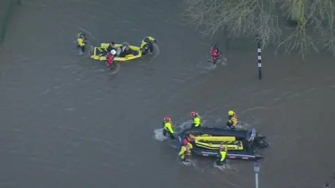 BBC Warrington floods