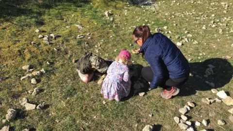 Booker family Family helps make dinosaurs