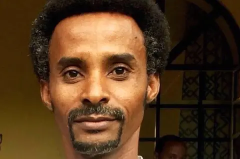 BBC The BBC's Girmay Gebru