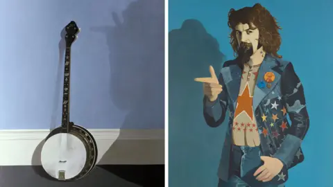 John Byrne/ Glasgow Life Billy Connolly's Banjo by John Byrne