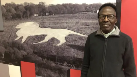 Tony Fisher/BBC Gbola Adeleke