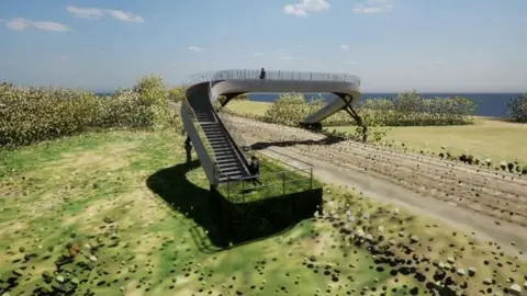 Network Rail Visualisation of the bridge