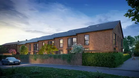 Jennings Design Associates Artist impression of flats