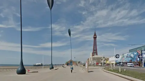 Google Blackpool's Promenade