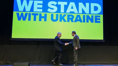 Getty Images Boris Johnson and Douglas Ross