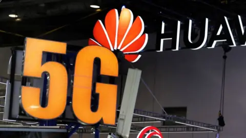 Getty Images Huawei 5G stand