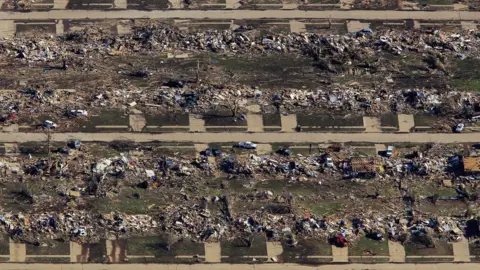 Getty Images The aftermath of a tornado in Moore, Oklahoma in May 2013