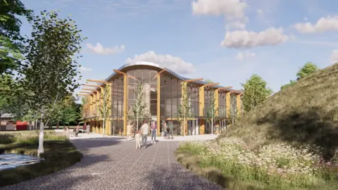 Concept Image - Royal Agricultural University Plans for the innovation village