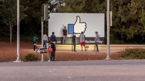 Getty Images Facebook sign outside HQ