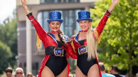 Telford Council Performers at a previous event