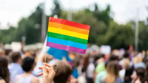 Getty Images LGBT rainbow flag