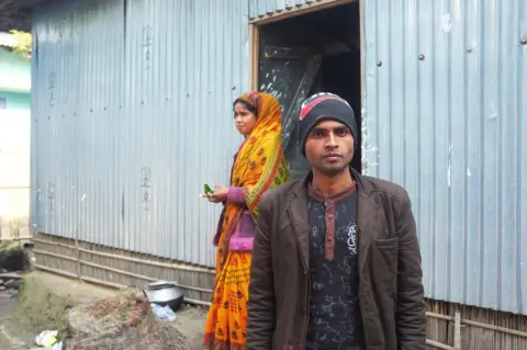 Priyanka Borpujari Abdul and his wife, Anjura Begum.