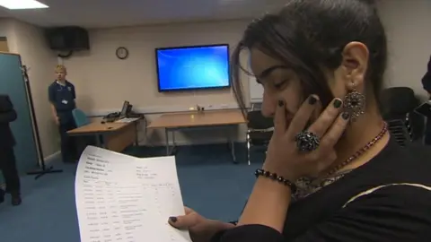 BBC Hasna with her results