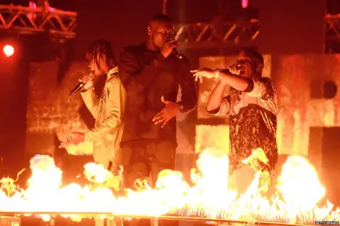 Getty Images Stormzy and Krept & Konan