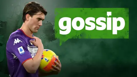 Dusan Vlahovic gossip graphic