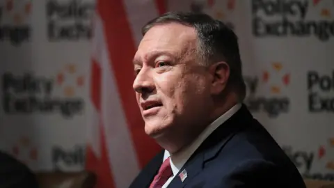 PA Media Mike Pompeo