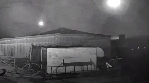 CCTV of the asteroid