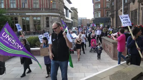 Alan Van Wijgerden Strikes against austerity
