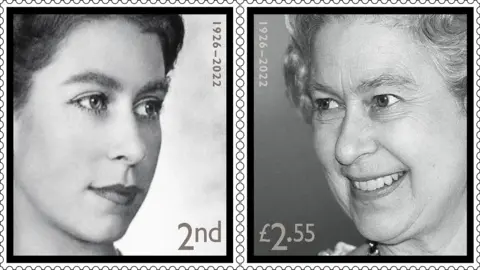 Queen Elizabeth Royal Mail issues special stamps in memory of monarch