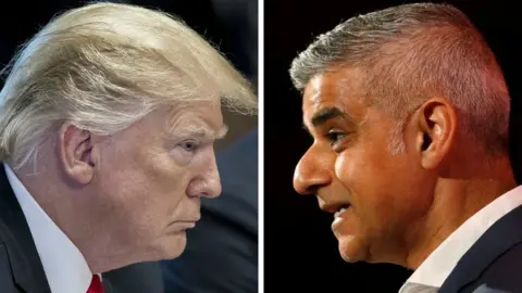 EPA / Reuters Donald Trump / Sadiq Khan