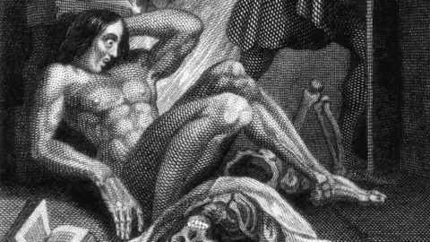 Alamy Frankenstein illustration from 1831