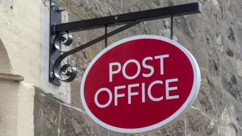 Getty Images Post office sign