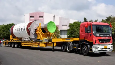 Indian Space Research Organisation PSLV-C45 rocket