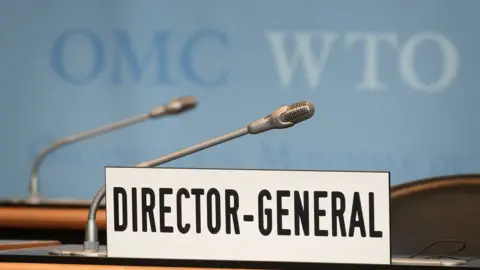 Getty Images Empty WTO chair