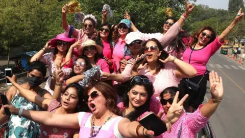 BBC Celebrations in Chandigarh, India, on 8 March 2021