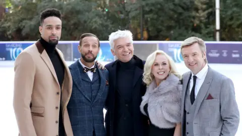 Getty Images Dancing on Ice judging panel 2018