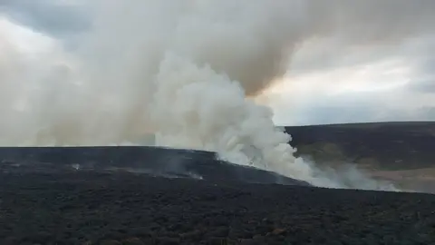 WYFRS Marden Moor fire