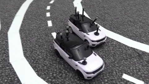 University of Cambridge Mini driverless cars
