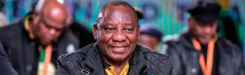 Getty Images Cyril Ramaphosa