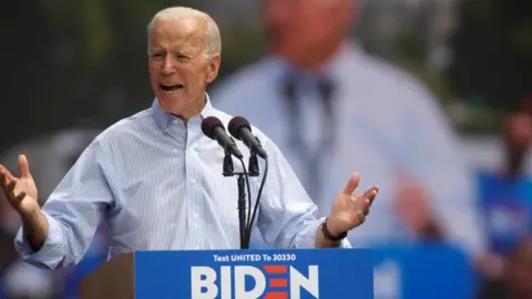 Reuters Joe Biden speaks during a campaign stop in Philadelphia, Pennsylvania, US May 18, 2019