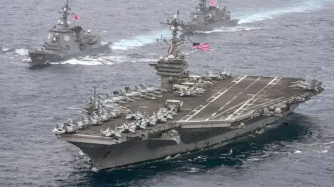 US Navy USS Carl Vinson (file image)