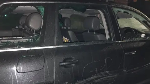 Helen Crouch Helen Crouch's car was vandalised in Thornton