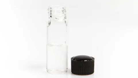 Getty Images A bottle containing a clear liquid