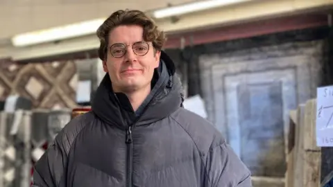 LDRS Joe Orr, the head of Birkenhead Market tenant's association