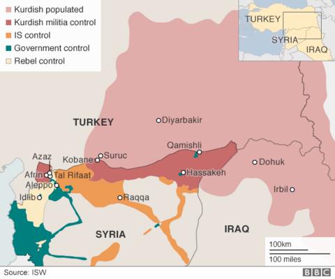 Can Syria's Kurds realise territorial ambitions? - BBC News